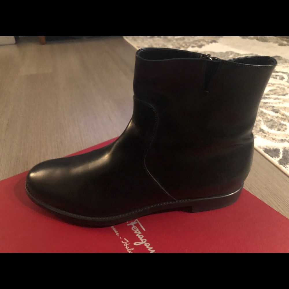 Salvatore Ferragamo men’s Saffio Boots
